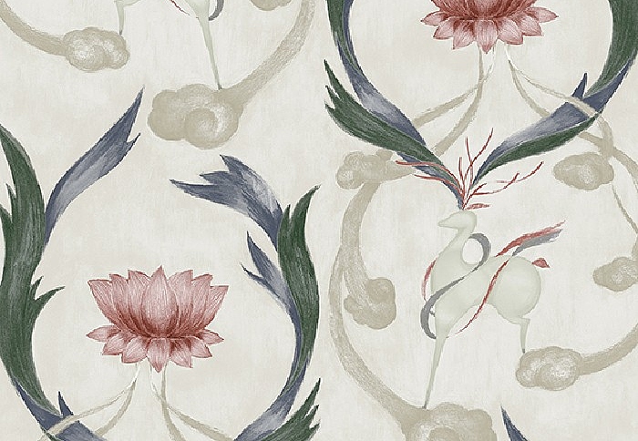 Панно и фотообои Faboie Silk Painting 5 F-SN5041