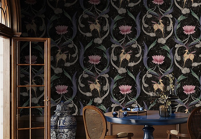 Панно и фотообои Faboie Silk Painting 5 F-SN5046