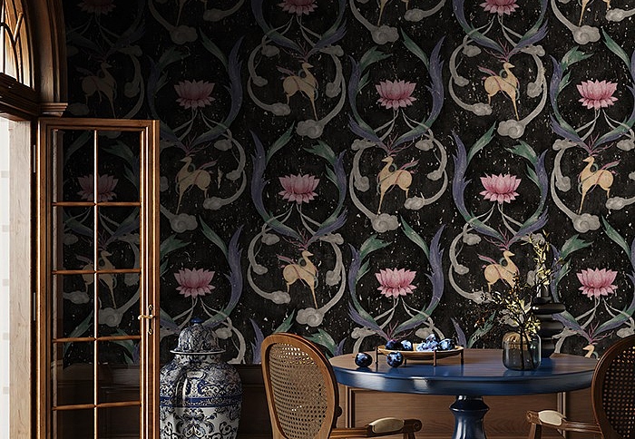 Панно и фотообои Faboie Silk Painting 5 F-SN5046