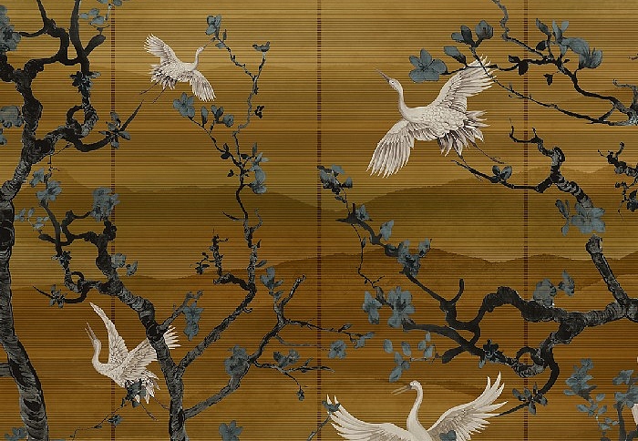 Панно и фотообои Faboie Silk Painting 5 F-SN5063