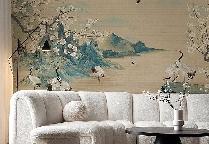 Панно и фотообои Faboie Silk Painting 5 F-SN5072