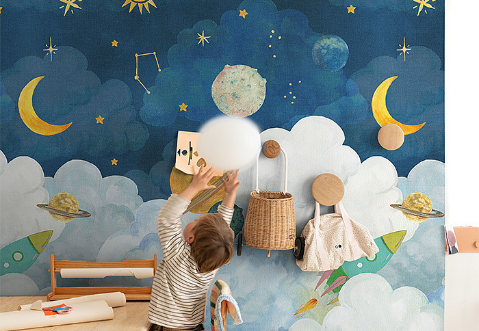 Панно и фотообои Grandeco Little Dreamers LD6101