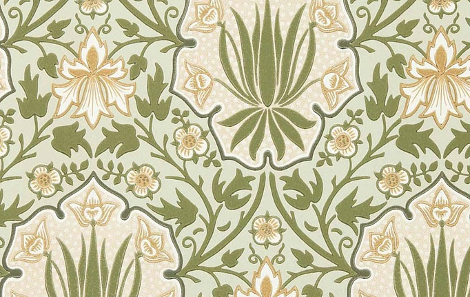 Английские обои Morris & Co, коллекция The Unfinished Works, артикул 217567