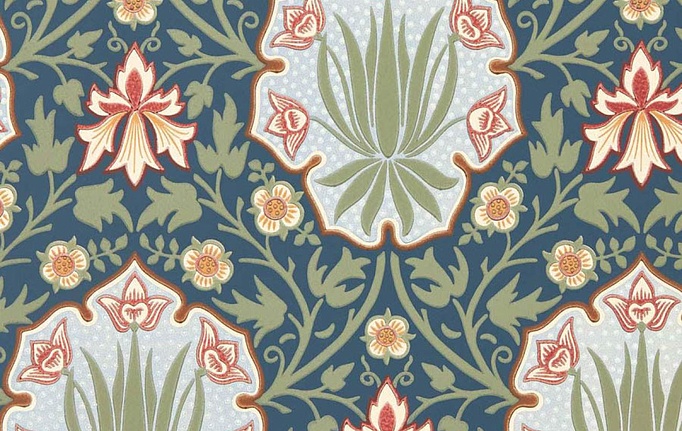 Английские обои Morris & Co, коллекция The Unfinished Works, артикул 217568