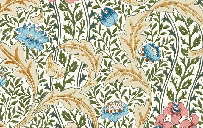 Английские обои Morris & Co, коллекция The Unfinished Works, артикул 217576