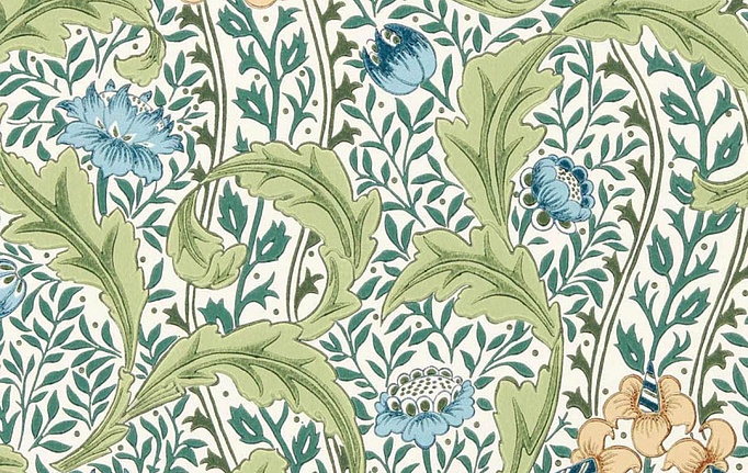 Английские обои Morris & Co, коллекция The Unfinished Works, артикул 217577