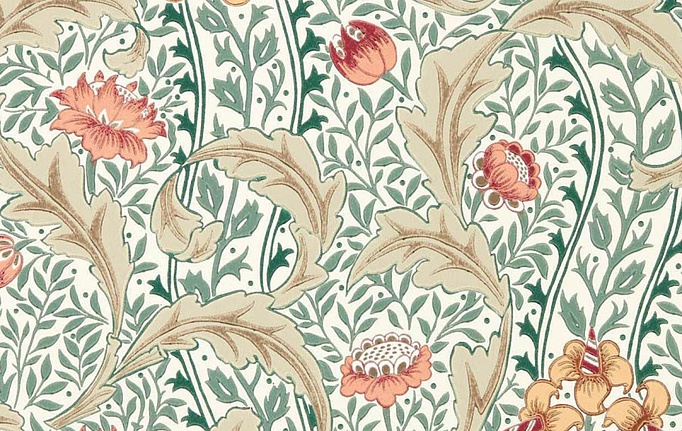 Английские обои Morris & Co, коллекция The Unfinished Works, артикул 217578