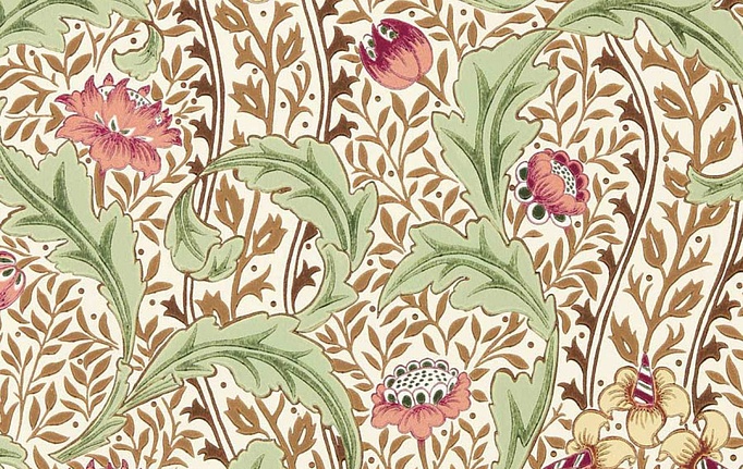 Английские обои Morris & Co, коллекция The Unfinished Works, артикул 217579