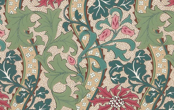 Английские обои Morris & Co, коллекция The Unfinished Works, артикул 217580