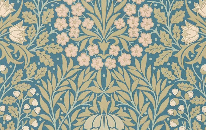 Английские обои Morris & Co, коллекция The Unfinished Works, артикул 217584