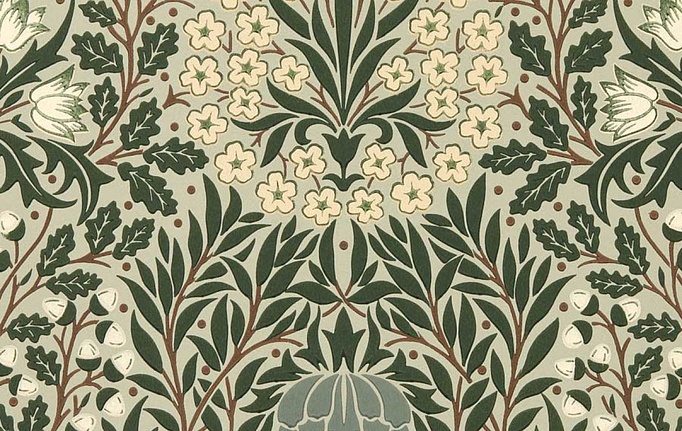 Английские обои Morris & Co, коллекция The Unfinished Works, артикул 217585