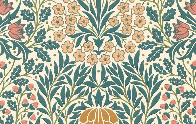 Английские обои Morris & Co, коллекция The Unfinished Works, артикул 217586