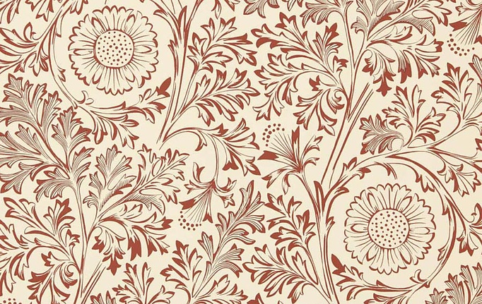 Английские обои Morris & Co, коллекция The Unfinished Works, артикул 217587