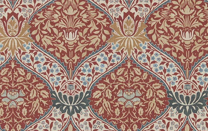 Английские обои Morris & Co, коллекция The Unfinished Works, артикул 217594