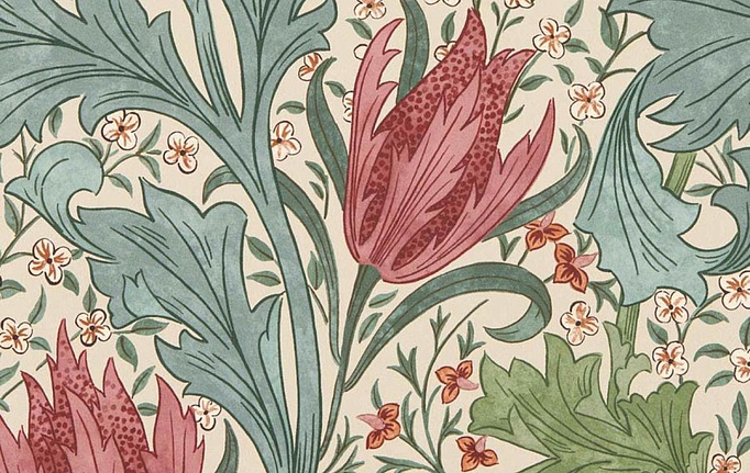 Английские обои Morris & Co, коллекция The Unfinished Works, артикул 217596