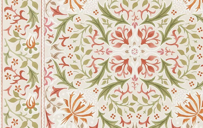 Английские обои Morris & Co, коллекция The Unfinished Works, артикул 217602