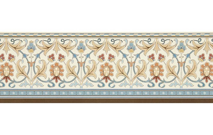 Английский бордюр Morris & Co, коллекция The Unfinished Works, артикул 217612