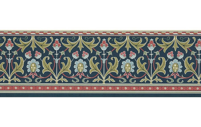 Английский бордюр Morris & Co, коллекция The Unfinished Works, артикул 217613