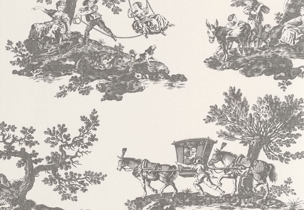 Обои Casadeco Les Belles Toiles de Jouy 2 BTJD201699310