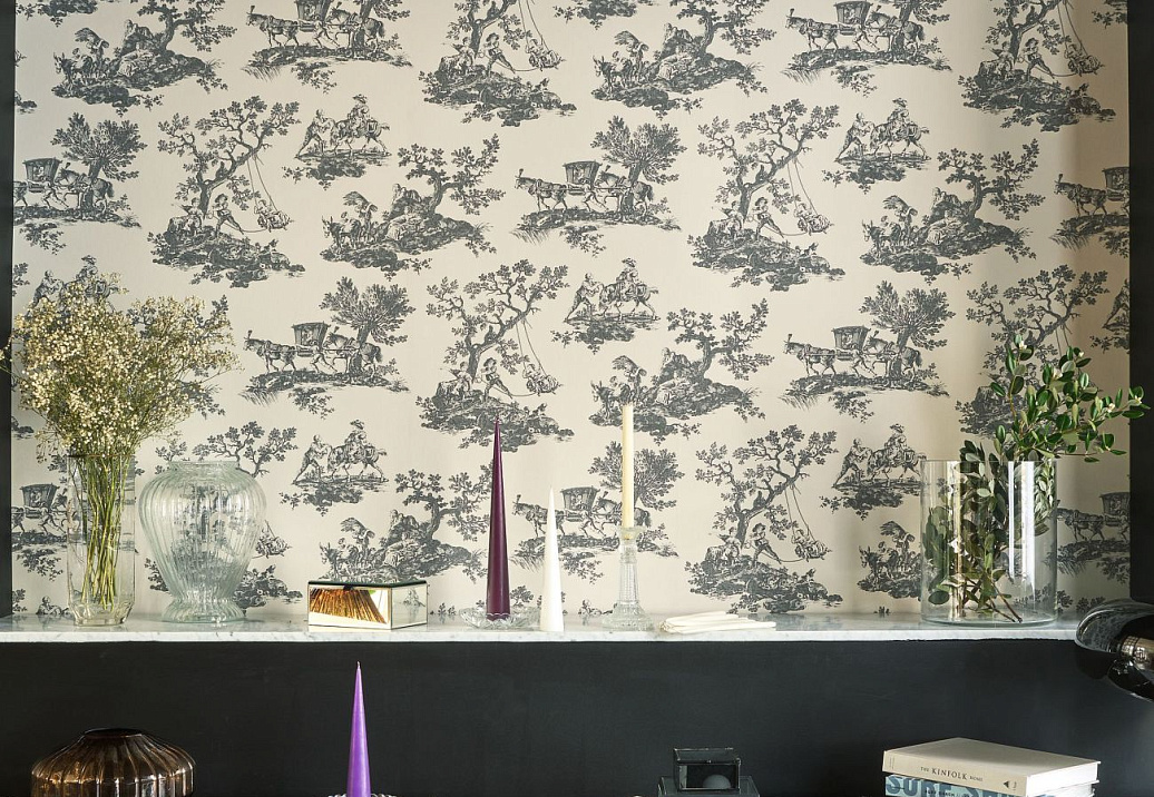 Обои Casadeco Les Belles Toiles de Jouy 2 BTJD201699310
