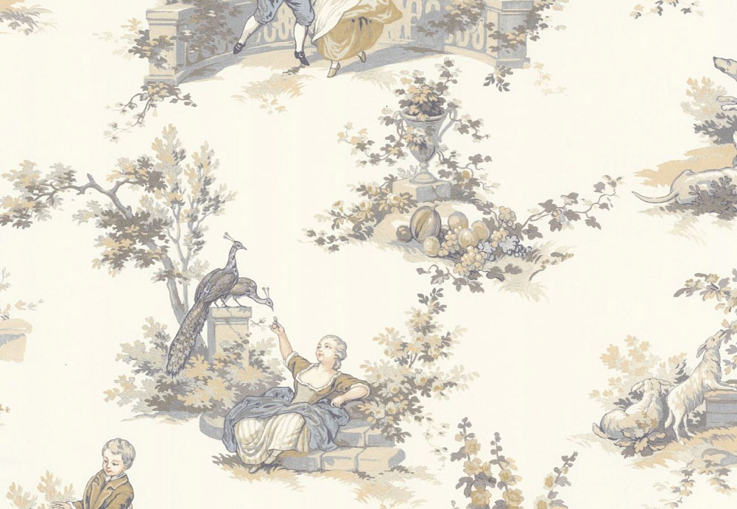 Обои Casadeco Les Belles Toiles de Jouy 2 BTJD201731919