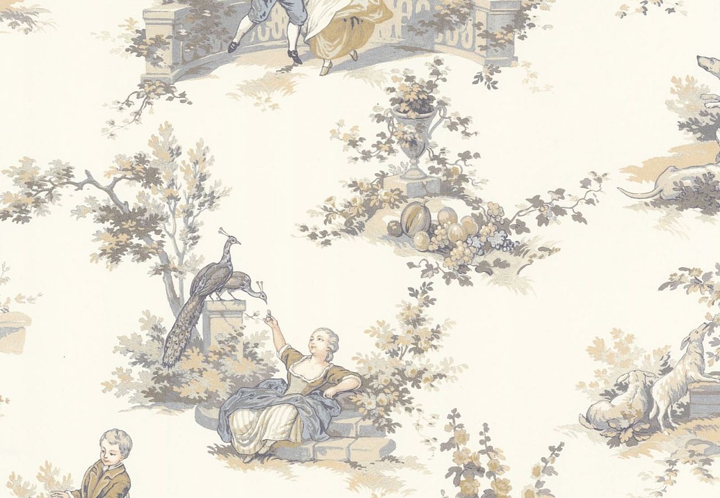 Обои Casadeco Les Belles Toiles de Jouy 2 BTJD201731919