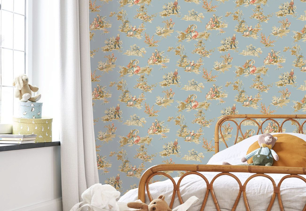 Обои Casadeco Les Belles Toiles de Jouy 2 BTJD201736515