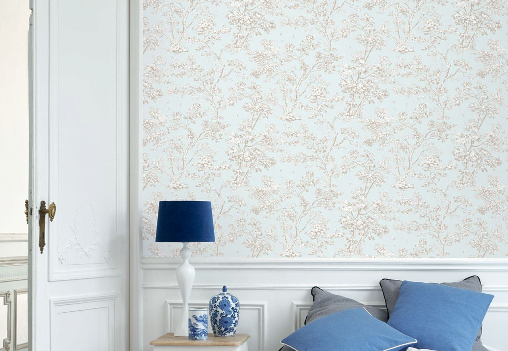 Обои Casadeco Les Belles Toiles de Jouy 2 BTJD81526106