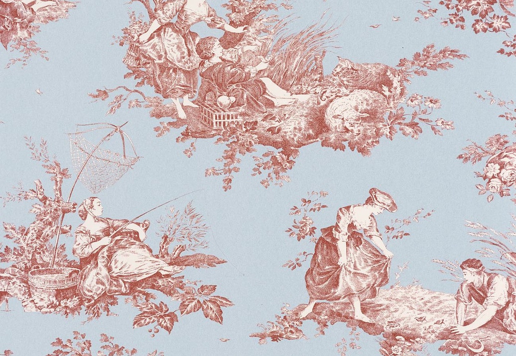 Обои Casadeco Les Belles Toiles de Jouy 2 BTJD87916808