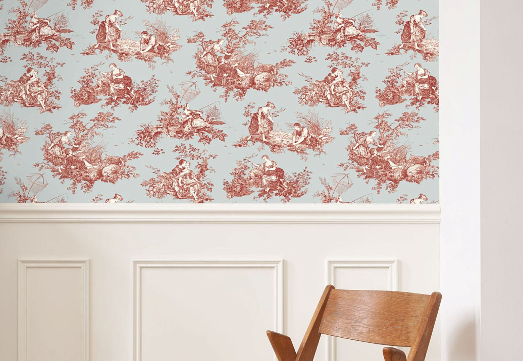 Обои Casadeco Les Belles Toiles de Jouy 2 BTJD87916808