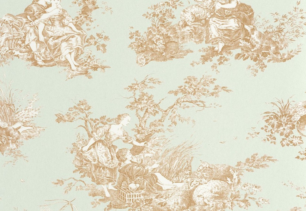 Обои Casadeco Les Belles Toiles de Jouy 2 BTJD87917272