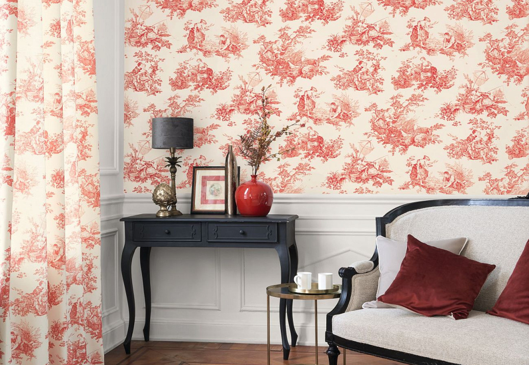 Обои Casadeco Les Belles Toiles de Jouy 2 BTJD87918201