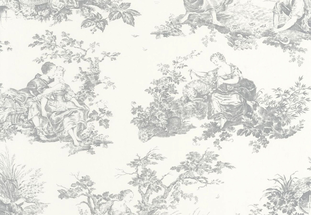 Обои Casadeco Les Belles Toiles de Jouy 2 BTJD87919103