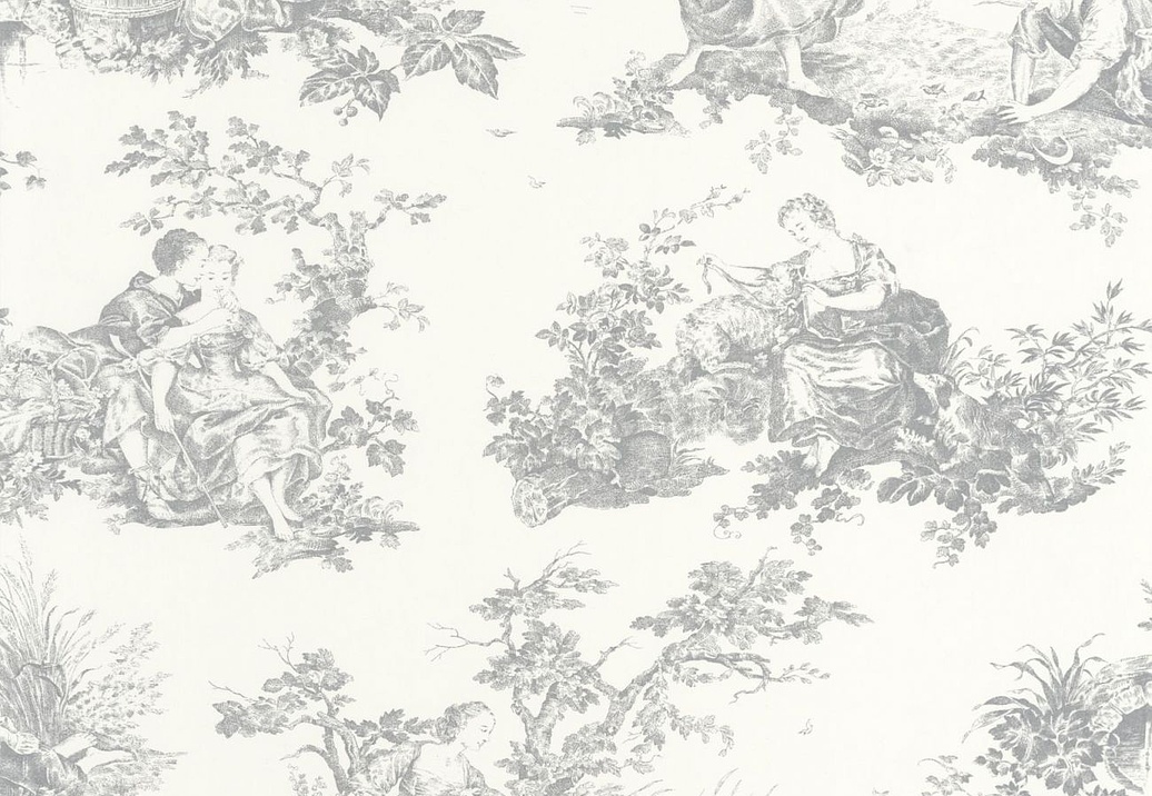 Обои Casadeco Les Belles Toiles de Jouy 2 BTJD87919103