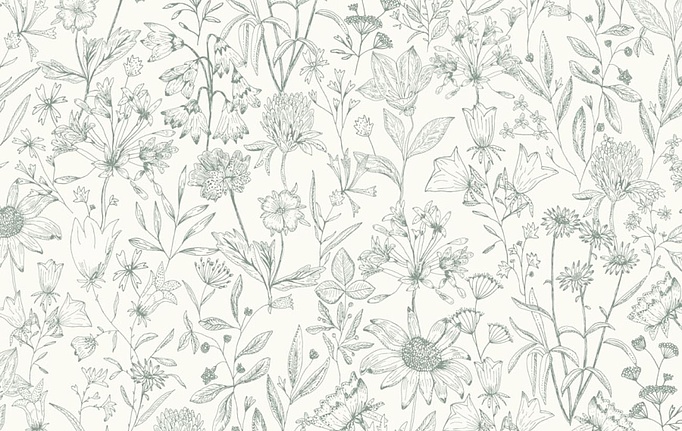 Французские обои Caselio, коллекция Art of Botany, артикул AOB103000723