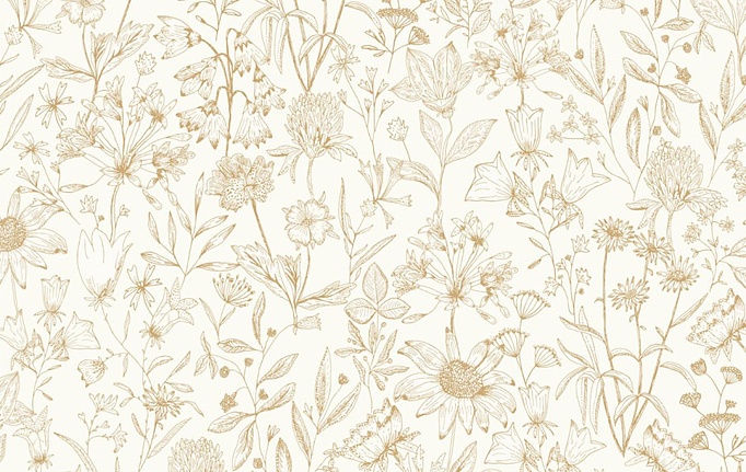 Французские обои Caselio, коллекция Art of Botany, артикул AOB103002044