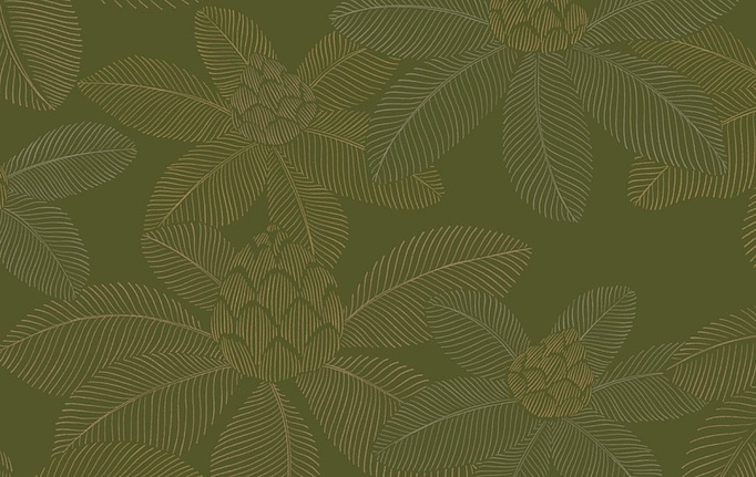 Французские обои Caselio, коллекция Art of Botany, артикул AOB106657172