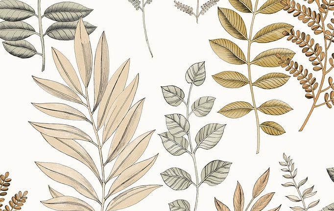 Французские обои Caselio, коллекция Art of Botany, артикул AOB106660374