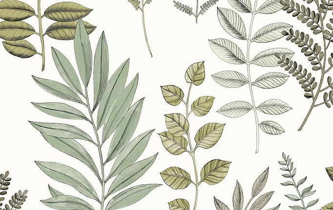Французские обои Caselio, коллекция Art of Botany, артикул AOB106660782