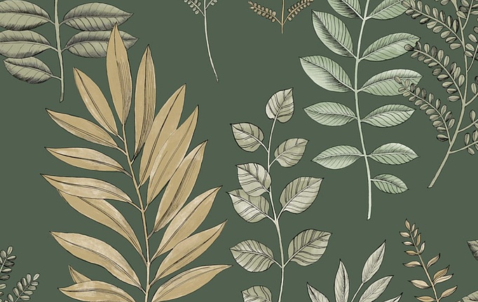 Французские обои Caselio, коллекция Art of Botany, артикул AOB106667424