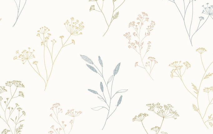 Французские обои Caselio, коллекция Art of Botany, артикул AOB106680346