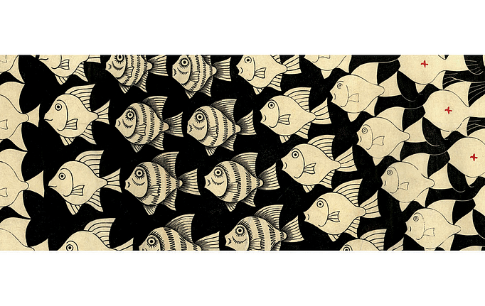 Итальянский бордюр Jannelli & Volpi, коллекция M.C. Escher, артикул 23187