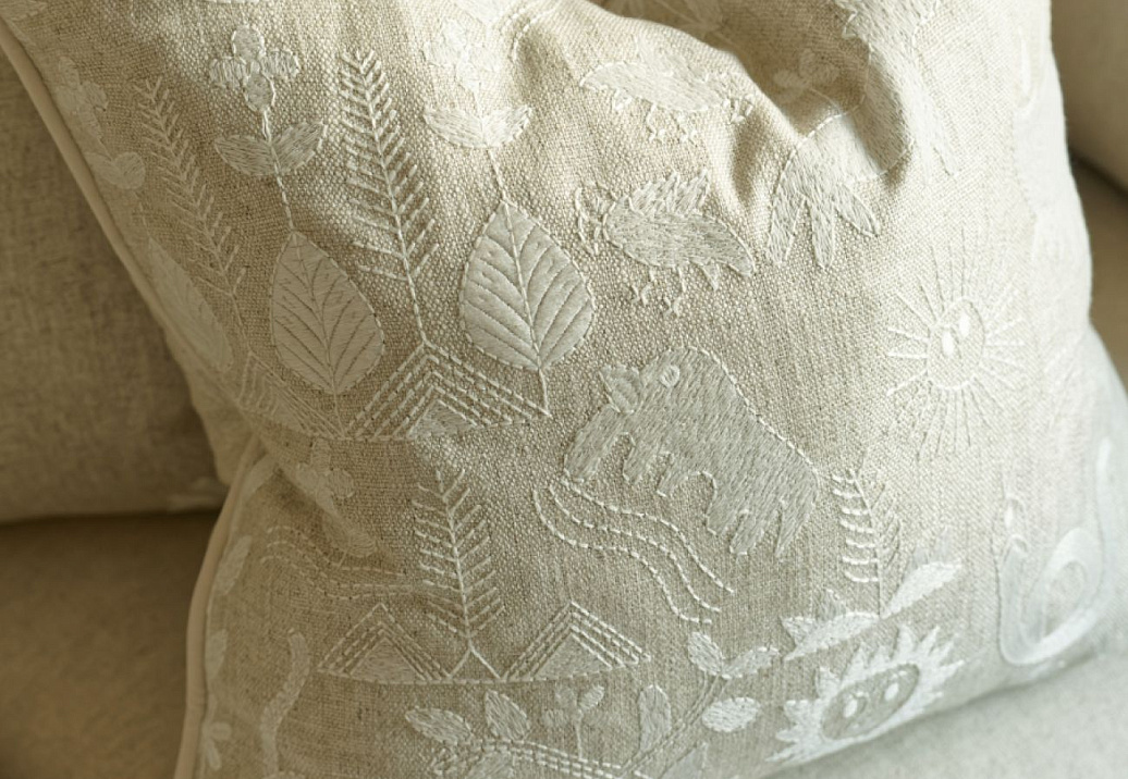 Ткань Andrew Martin Folklore Scout/Ivory
