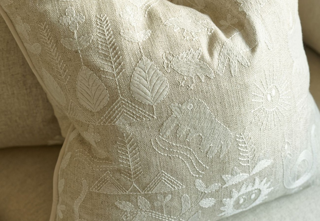 Ткань Andrew Martin Folklore Scout/Ivory