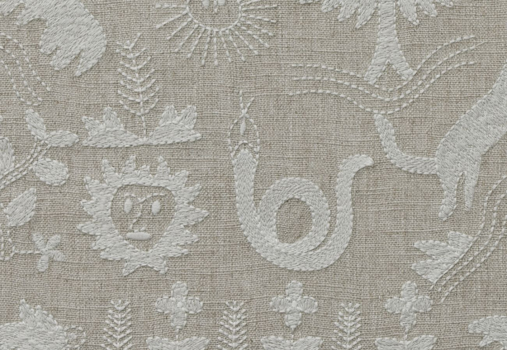 Ткань Andrew Martin Folklore Scout/Ivory
