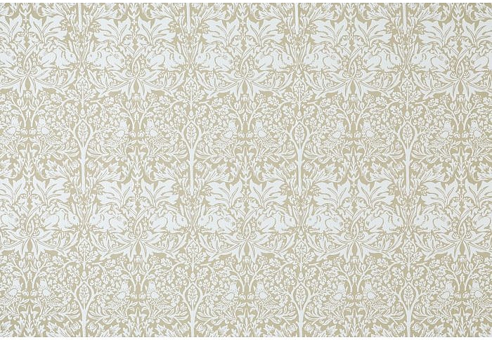 Ткань William Morris At Home The Forager BrotherRabbitWoven/Oat