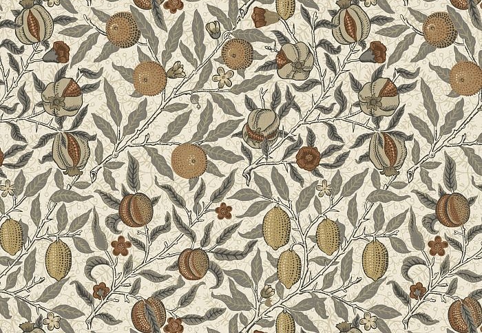 Ткань William Morris At Home The Forager Fruit/Flax