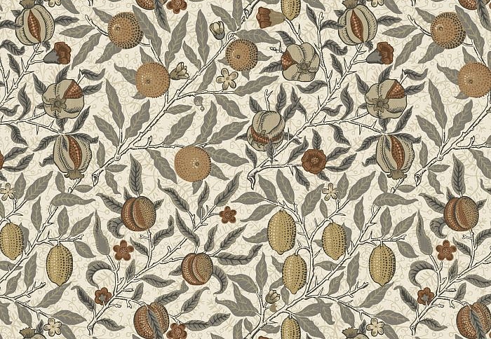 Ткань William Morris At Home The Forager Fruit/Flax
