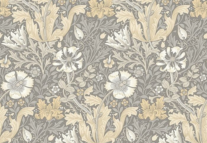Ткань William Morris At Home Flora & Foliage Volume I ComptonVelvet/Cobble