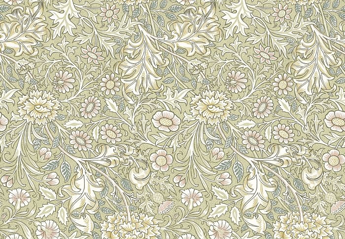Ткань William Morris At Home Flora & Foliage Volume I DoubleBough/Apple